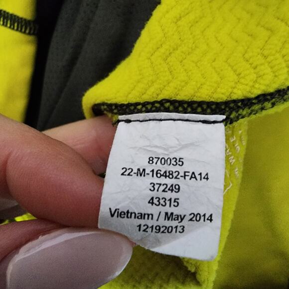 REI Yellow Long Sleeve Mock Neck Running Jacket | Women's Small - Picture 15 of 15